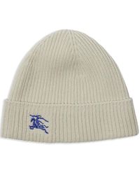 Burberry - Ribbed Cashmere Beanie - Lyst