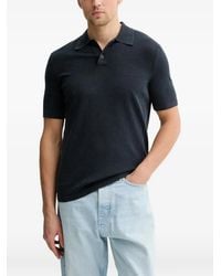 Marc O' Polo - Textured Short-Sleeve Polo Shirt - Lyst