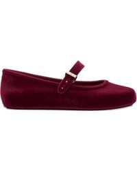 Melissa - Velvet Ballerinas - Lyst
