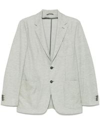Canali - Blazer À Design Texturé - Lyst