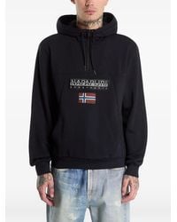 Napapijri - Burgee Half-Zip Hoodie - Lyst