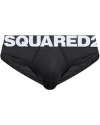 DSquared² - Slip mit Logo-Bund - Lyst