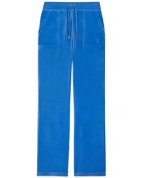 Juicy Couture - Del Ray Velour Trousers - Lyst