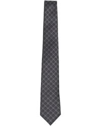 Giorgio Armani - Monogram Silk Tie - Lyst