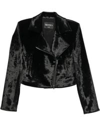 Dondup - Zip-Up Biker Jacket - Lyst
