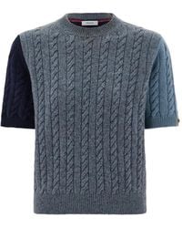 Ferragamo - Short Sleeve Gancio Detail Top - Lyst