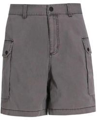 ARMANI EXCHANGE - Cotton Cargo Shorts - Lyst