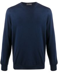 Drumohr - Crew-neck Lightweight Sweater - Lyst