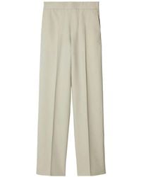 Burberry - Straight-Leg Trousers - Lyst