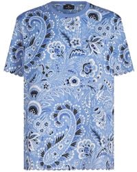Etro - T-Shirt - Lyst