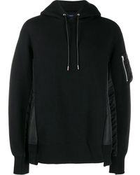 Sacai - Sponge Sweat X Ma-1 パーカー - Lyst