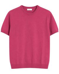 Diktat - Crew-Neck Short-Sleeve Sweater - Lyst