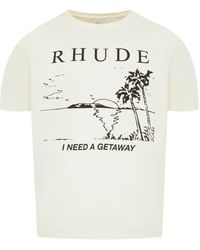 Rhude - I Need A Getaway T-Shirt - Lyst