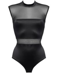 Eres - Talentueuse Mesh-Panel Bodysuit - Lyst