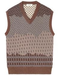 RETORI - Reversible Jacquard-Knit Vest - Lyst