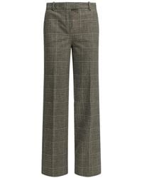 Circolo 1901 - Prince Of Wales Check Trousers - Lyst