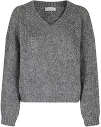 Roberto Collina - Chunky-Knit V-Neck Sweater - Lyst