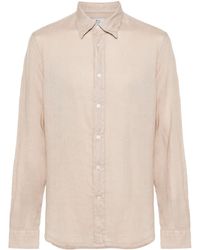 Woolrich - Long-sleeve Linen Shirt - Lyst