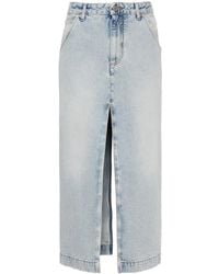 DARKPARK - Erika Denim Midi Skirt - Lyst