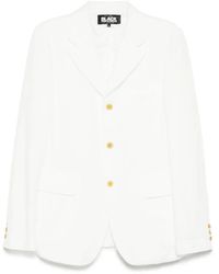 COMME DES GARÇON BLACK - Single-Breasted Blazer - Lyst