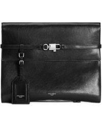 Dolce & Gabbana - Pochette Lock En Cuir De Veau - Lyst