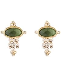 Gas Bijoux - Tiki Serpentine-Embellished Earrings - Lyst