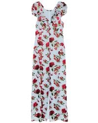 Alice + Olivia - Tara Printed Long Dress - Lyst