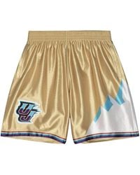 Mitchell & Ness - "Nba Utah Jazz 1996" 75Th Swingman Shorts - Lyst