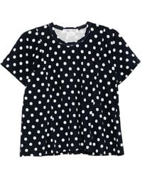 Comme des Garçons - T-Shirt Mit Polka Dots - Lyst