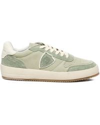 Philippe Model - Nice Lace-Up Suede Sneakers - Lyst