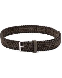 Anderson's - Cinturón Con Diseño Trenzado - Lyst