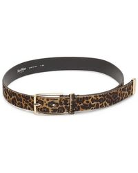 Max Mara - Tometto Leopard-Print Buckle-Fastening Belt - Lyst