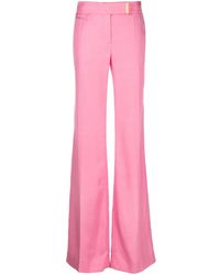 Tom Ford - High Waisted Wide Leg Pants - Lyst