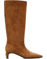 Marc Jacobs - Suede Pointed-Toe Boots - Lyst
