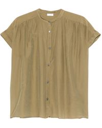 Roberto Collina - Half-Button Short-Sleeve Shirt - Lyst
