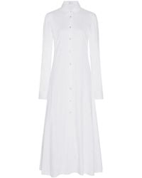 Rosetta Getty - Vestido camisero - Lyst