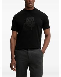KARL LAGERFELD - Graphic-Print T-Shirt - Lyst