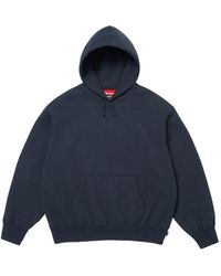 Supreme - Satin-Appliqué Hoodie - Lyst
