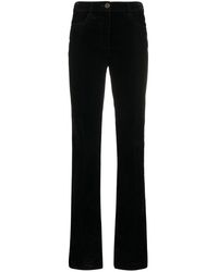 Marni Brand Patch Flared Jeans - Black