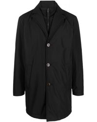 Canali - Single-breasted Layered Coat - Lyst