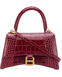 Balenciaga 'Hourglass' Handtasche - Rot