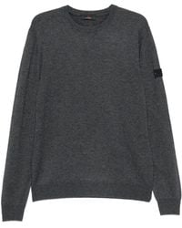 Peuterey - Pullover Mit Logo-Patch - Lyst