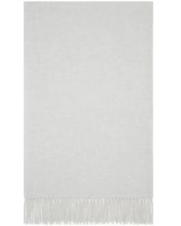 Brunello Cucinelli - Cashmere Scarf With Fringes - Lyst