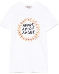 ALESSANDRO ENRIQUEZ - T-Shirt Mit Print - Lyst