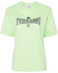 Chiara Ferragni - T-shirt con motivo Eyelike - Lyst