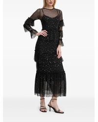 Never Fully Dressed - Star-Embellishment Tiered Maxi Dress - Lyst