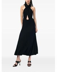 ANDRA ANDREESCU - Selene Crossover Backless Maxi Dress - Lyst