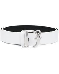 DSquared² - Leather Logo-Plaque Belt - Lyst