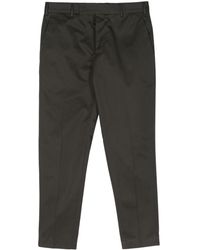 PT Torino - Mid-rise Cotton Chino Trousers - Lyst