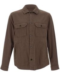 Woolrich - Buttoned Pocket Coat - Lyst
